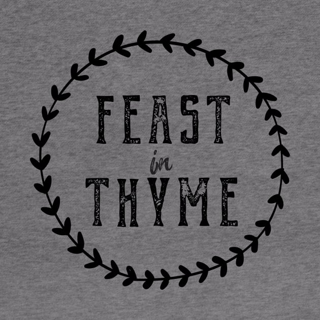 Feast In Thyme Leafy Logo by Feastinthyme